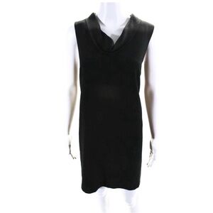 Nanette Lepore Cowl Neck Black Office Mini Dress